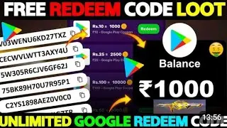 Free Redeem Code | Free Google Play Redeem Code | How To Get Redeem Code | Free Redeem Code App |
