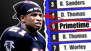 What happened to the 4 players drafted before Deion Sanders?
