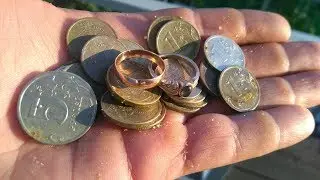 ✅НАШЁЛ ЗОЛОТОЕ КОЛЬЦО И ДЕНЬГИ НА ПЛЯЖЕ .💍💲 ПОИСК ЗОЛОТА НА ПЛЯЖЕ. ПОИСК УКРАШЕНИЙ.
