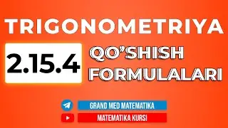 74-Dars. 2.15.4 Qo'shish Formulalari