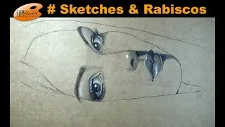 Rosto em speedpaint - Sketches & Rabiscos - Curso de Desenho Online IPStudio