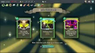 Playing Slay the spire