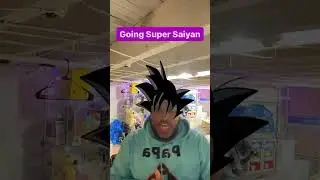 Going Super Saiyan #Goku #DBZ #Goten #Gohan #shorts