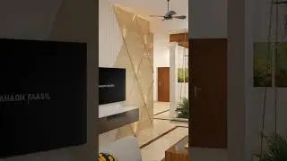 TV  with Interior Courtyard Design