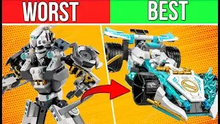 LEGO Ninjago: Ranking Zane's Sets | (Worst to Best!)