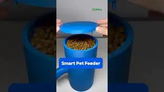 Smart Pet Food Dispensing Arduino Project with Custom PCB from @PCBWay 