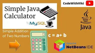 Java Calculator Application | Simple Calculator By using java NetBeans IDE | A java GUI Application