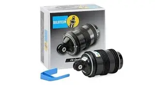Replacing air springs on w211, self-leveling suspension / Замена пневмопружин W211