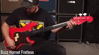 Quick demo of all basses we have not availeble to buy