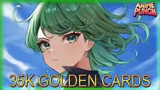 Farmei Mais de 35K de Golden Cards no Anime Punch Simulator em Busca de Todos os Itens Secret!!!