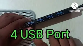Unboxing - Amkette 4 Port Superspeed USB 3.0 Hub with Charging Function and 0.8 Meter Built-in Cable