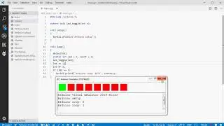 Arduino PlatformIO - PC Visual Simulator