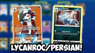 Lycanroc GX/Persian Did Well At Denver! Cats & Dogs Returns! BEAT PikaRom & Zoroark PTCGO