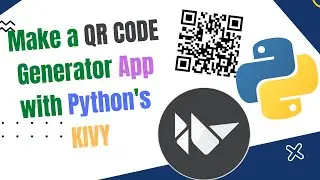 Make a QR Code generator app using python's kivy and kivymd.