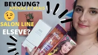 COMPRINHAS E RECEBIDOS| VEM COMIGO CONFERIR AS NOVIDADES , TEM BEYOUNG, ELSEVE, SALON LINE ...