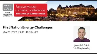 Jeremiah Point on “First Nations Energy Challenges”