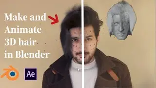Mastering 3D Hair in Blender: A Comprehensive Guide to Creation, Animation, and Tracking!