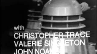 The Daleks try cake on Blue Peter in 1966