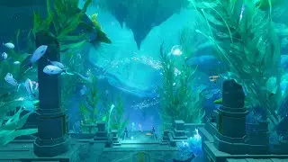 Фонтейн. Морт. Часть 4. Водоём под Закрытой разрушенной башней