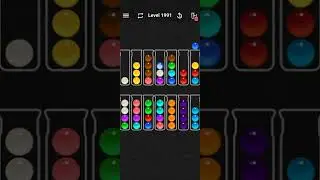 Ball Sort Colour Water Puzzle Solution Level 1991