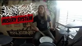 Misery System // Lorna Shore // Aidan Oldnettle (Drum Cover)