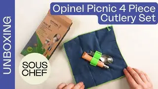 Opinel Picnic 4 Piece Cutlery Set | Sous Chef UK SKU: IC0094