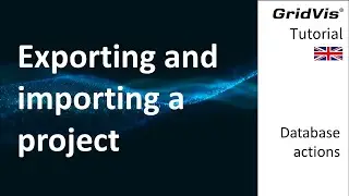 Exporting and Importing a Project | Database Actions (EN)