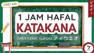 Belajar Bahasa Jepang OTODIDAK - KATAKANA Full 