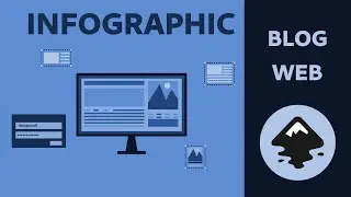 Inkscape SVG Vector Graphic Tutorial - How to Design a Infographic for your Blog/ Website