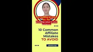 10 common affiliate marketing mistakes to avoid