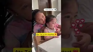 ATE TALI IS THE SWEETEST TO BABY MOCHI ❤️🥰 