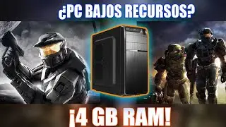 Halo Ce Anniversary y Halo Reach ¿En una PC  DE BAJOS RECURSOS?