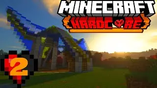 It Took Me 8 Hours To Build A Canope | Minecraft Hardcore