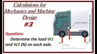 ⚡ Mechanical engineering, Axle load calculations