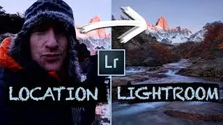 Landscape Photography on Location to Lightroom