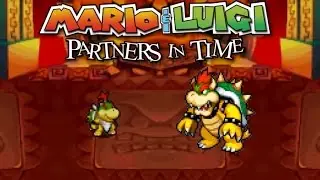 Mario & Luigi partners in time Prince Bowser and King Bowser and Battle Theme Speed up