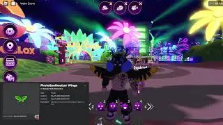 How to get the PHOTOSYNTHESIZER WINGS BADGE in INSOMNIAC WORLD PARTY | Roblox