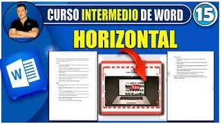 🔵 How to put a page in HORIZONTAL orientation ➡️ and another in VERTICAL orientation ⬆️ in Word |...