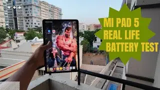 Mi pad 5 battery test