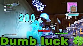 Dumb luck🍀