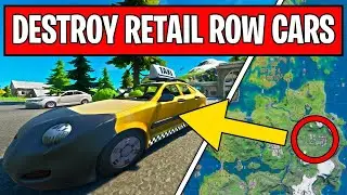 *SECRET CHALLENGE* Destroy Cars within 60s of landing at Retail Row FORTNITE Week 3 Challenges