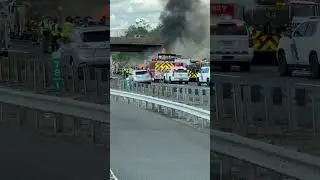 New Jersey turnpike truck fire