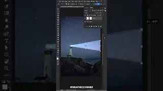 😱Realistic Light Beam in Photoshop | #shorts #photoshop #photoediting