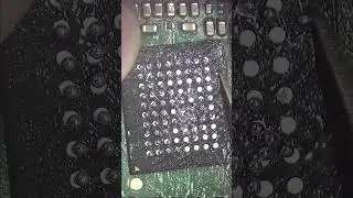 BGA Soldering by hand with no template 