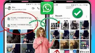 Como corrigir foto de documento do WhatsApp que não aparece na galeria | Novo método 2025
