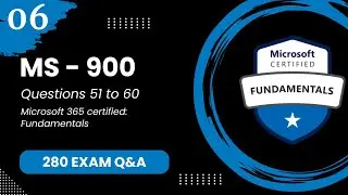 MS 900 Exam Q&A #6 - Microsoft 365 Fundamentals