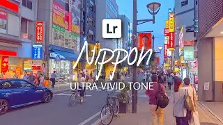 Nippon Preset | Lightroom Free Presets | Ultra Vivid Tone | Japan Anime Preset | Redd Bradford