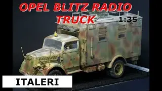 Opel blitz RADIO TRUCK 1:35  Italeri