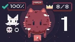 Cat Bird World 1 Marda - All Crowns 100% - Gameplay Walkthrough (iOS/Android)