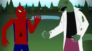 Spider-Man vs The Lizard